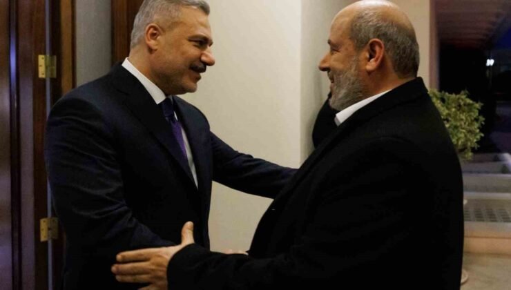 Dışişleri Bakanı Fidan, Hamas Siyasi Büro Üyesi Halil Hayye ile görüştü