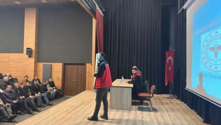 Doğubayazıt’ta muhtarlara üretim bilgilendirilmesi