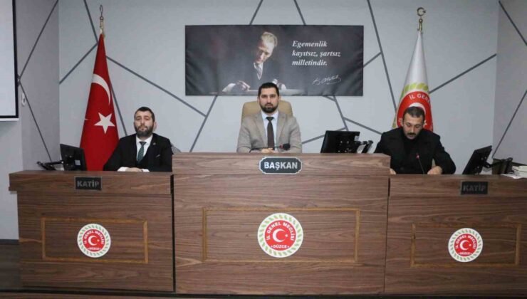 Düzce İGM ocak ayı toplantıları sona erdi