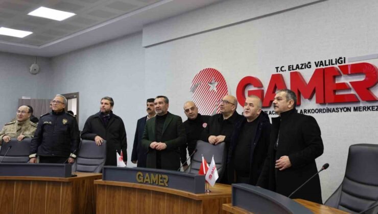 Elazığ il protokolü GAMER’i ziyaret etti