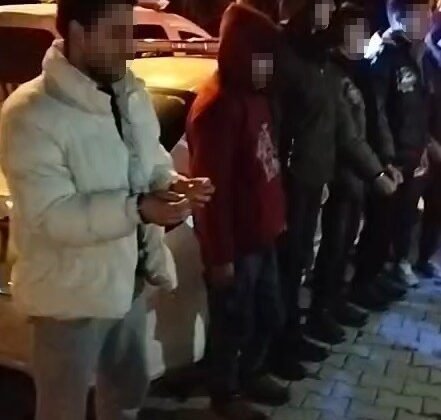 Erbaa’da durdurulan cipte 5 kaçak göçmen yakalandı