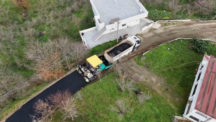 Erenler’de 6 kilometrelik asfalt mesaisi