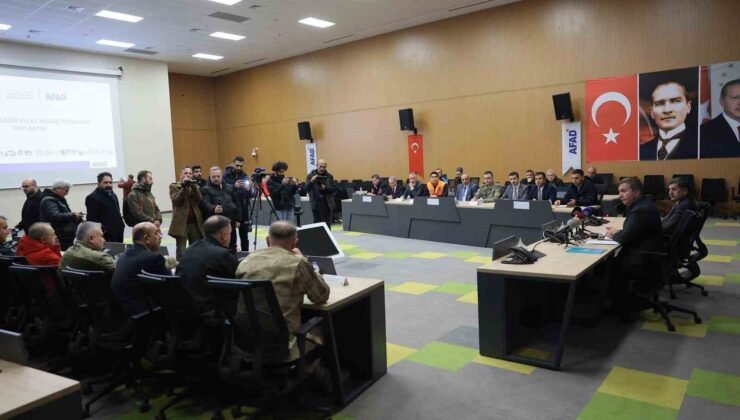 Erzincan’da kış ve yılbaşı tedbirleri masaya yatırıldı