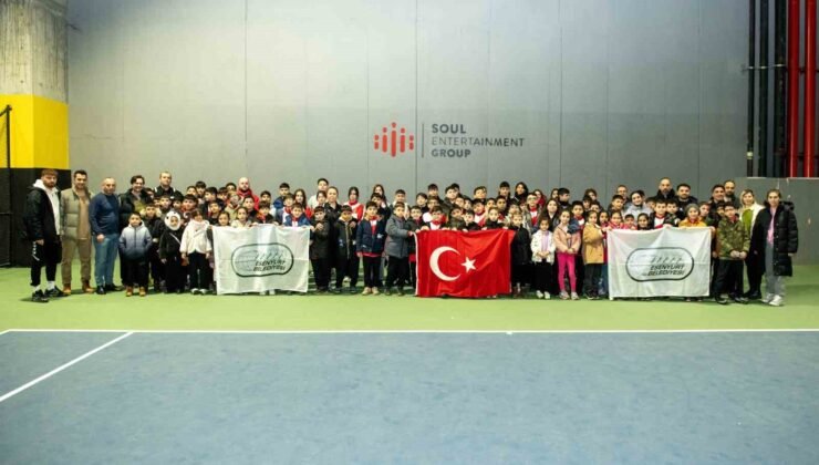 Esenyurtlu öğrenciler Avrupa’nın en büyük tenis akademilerinden birini ziyaret etti