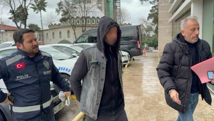 Eşini tehditten serbest kalıp eve giderek darp edince tutuklandı