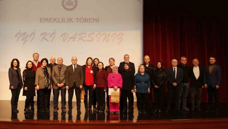 ESOGÜ’de ’İdari Personele Emeklilik Töreni’