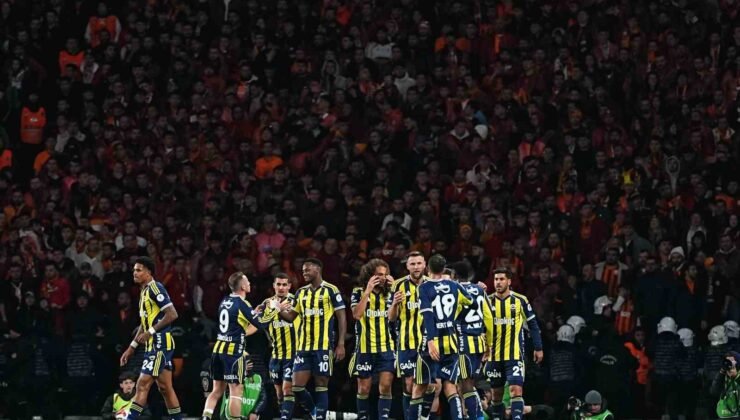 Fenerbahçe, 4 maç sonra Galatasaray’ı mağlup etti