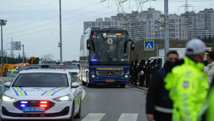 Fenerbahçe, Süper Kupa finali için stada geldi