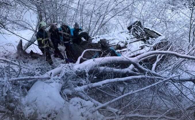 Giresun’da otomobil fındık bahçesine yuvarlandı: 6 Yaralı