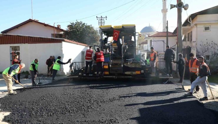 Gökova mahallesinin yolları yenileniyor