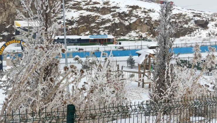 Göle ilçesi eksi 20 dereceyle dondu