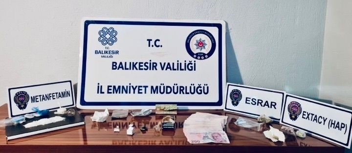Gönen’de yılbaşı denetimlerinde uyuşturucu operasyonu: 6 şüpheli gözaltına alındı