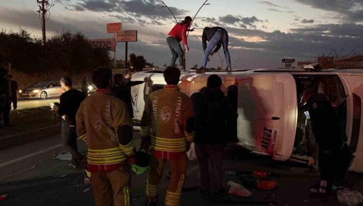 Hatay’daki zincirleme trafik kazasında yaralı sayısı 18’e yükseldi