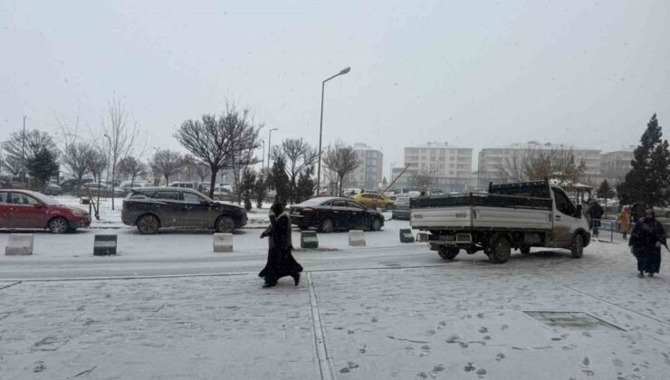 Iğdır’da kar yağışı yeniden başladı