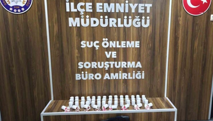 İzmir’de uyuşturucu operasyonu: 1 gözaltı
