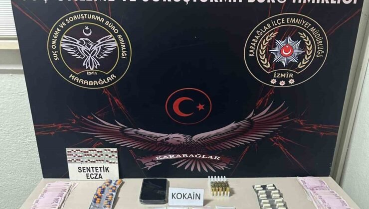 İzmir’de uyuşturucu satan sevgililer yakalandı