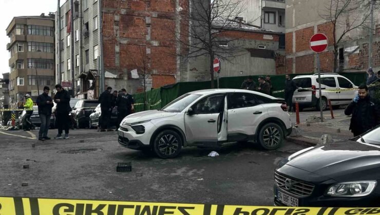Kağıthane’de araca yönelik silahlı saldırı: 1 ağır yaralı