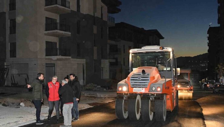Kahramanmaraş’ta büyükşehirden asfalt atağı