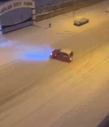 Kar üstünde tehlikeli hareket: Kayıp dirft attı