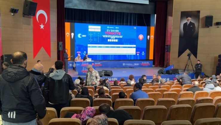 Karabük’te bin 600 konutun hak sahipleri kura ile belirlendi