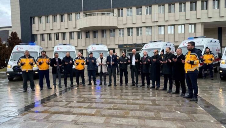 Karaman’da ambulans sayısı 37’ye yükseldi