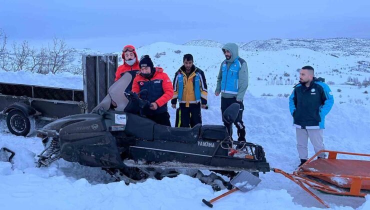 Karla mücadelede güç birliği: Tunceli’de zamanla yarış