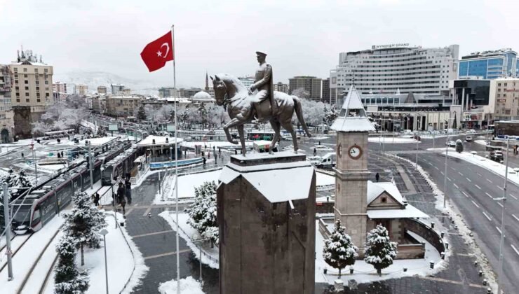 Kayseri’nin en soğuk yeri Tomarza oldu