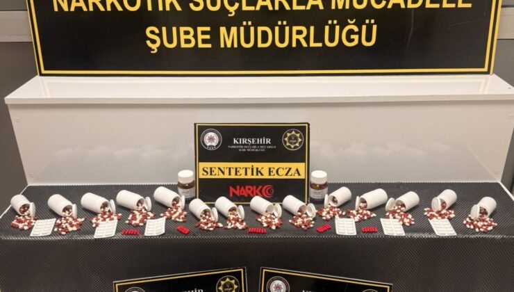 Kırşehir’de uyuşturucu operasyonunda 3 tutuklama
