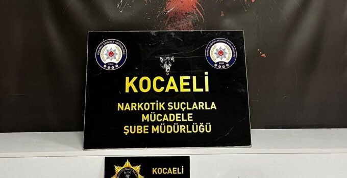 Kocaeli’de son 41 gündeki narkotik operasyonlarında 62 tutuklama