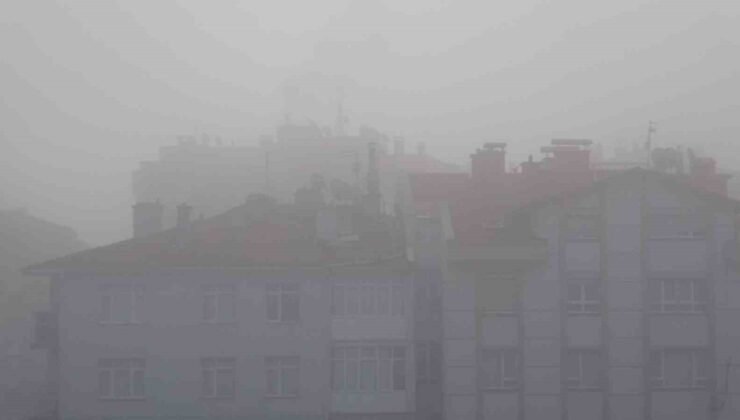 Konya’da yoğun sis etkili oluyor