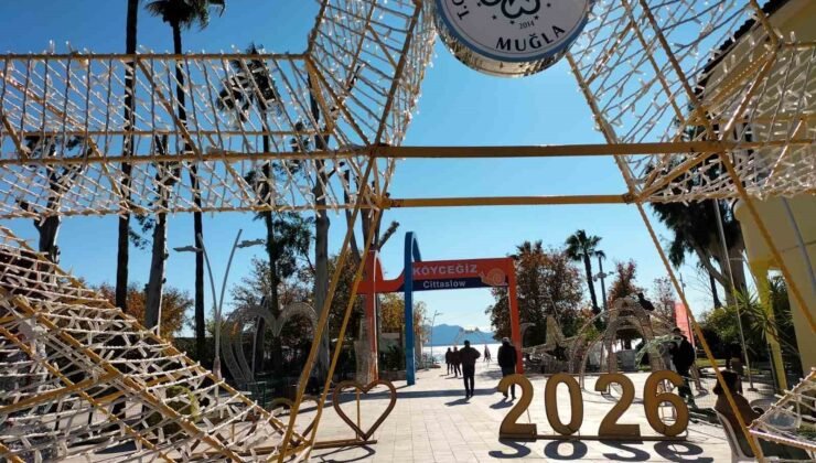 Köyceğiz yeni yıla sakin ve güneşli başladı