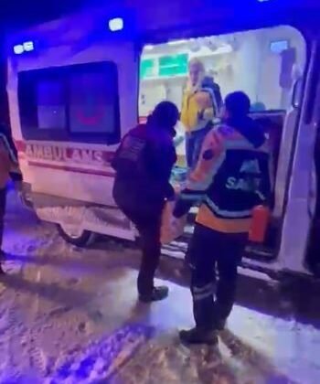 Köyde yaşayan vatandaş rahatsızlandı, ekipler seferber oldu