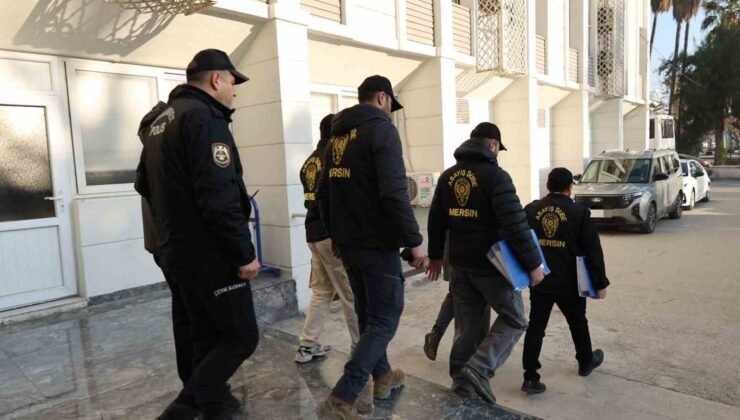 Mersin merkezli 9 ilde 450 milyonluk “sazan sarmalı” operasyonu: 28 gözaltı
