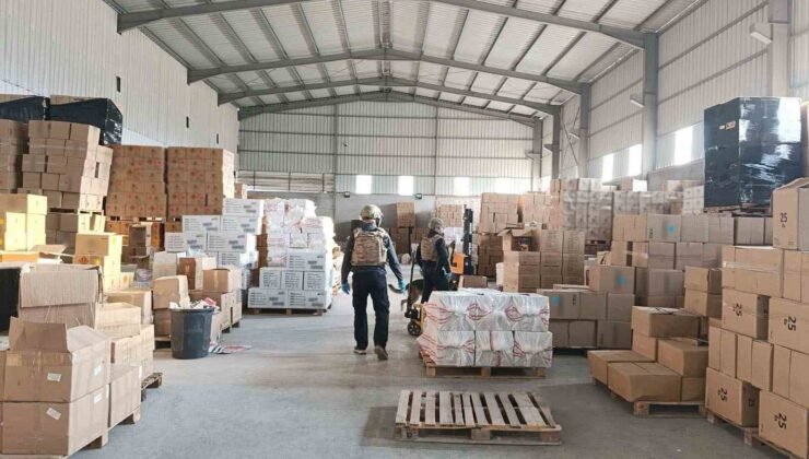Mersin’de binlerce adet patlayıcı ele geçirildi: 1 tutuklama