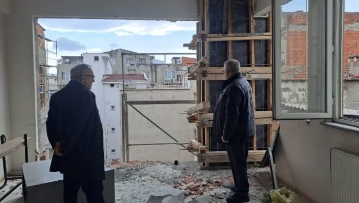 Milli Eğitim Müdürü Esmen, Halk Eğitimi Merkezi’ndeki çalışmaları yerinde inceledi