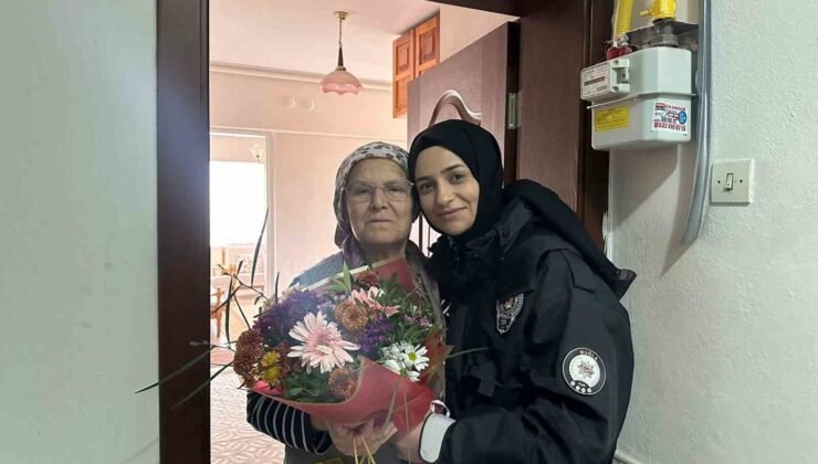 Muğla Emniyeti şehit ailelerini yeni yılda yalnız bırakmadı