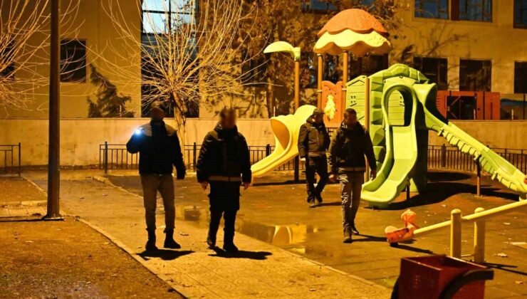 Narkotik ekiplerinden şok uygulama
