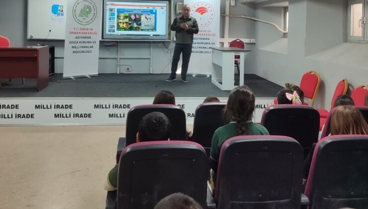 Öğrencilere biyoçeşitlilik ve doğa bilinci eğitimi verildi