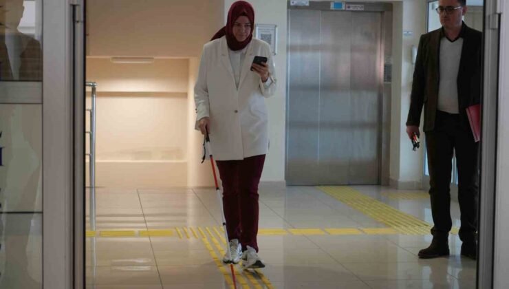 OMÜ’de görme engelliler için yapay zekâ destekli asistan devrede