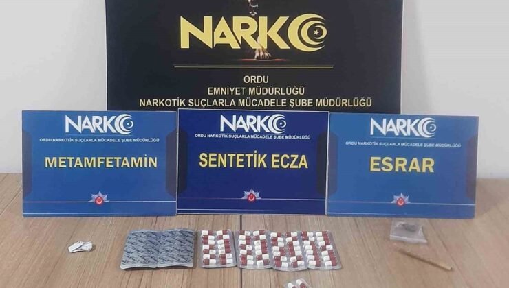 Ordu’da uyuşturucu operasyonu: 6 tutuklama