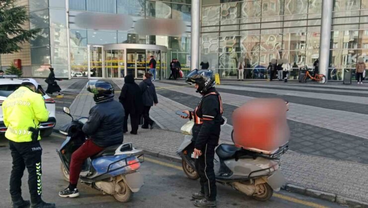 Polis ekiplerince 205 motosiklet ve motorlu bisiklet sürücüsü denetlendi