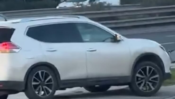 Refüjden atlayan sürücüye ceza yağdı; görüntüleri izleyince itiraf etti