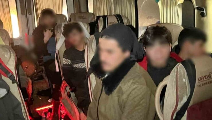 Sakarya’da 32 düzensiz göçmen yakalandı