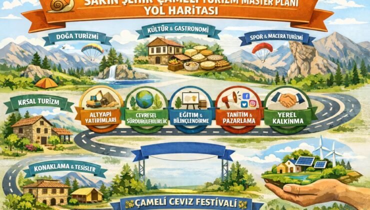 Sakin Şehir Çameli Turizm Master Planı kapsamında yol haritası  yayınlandı