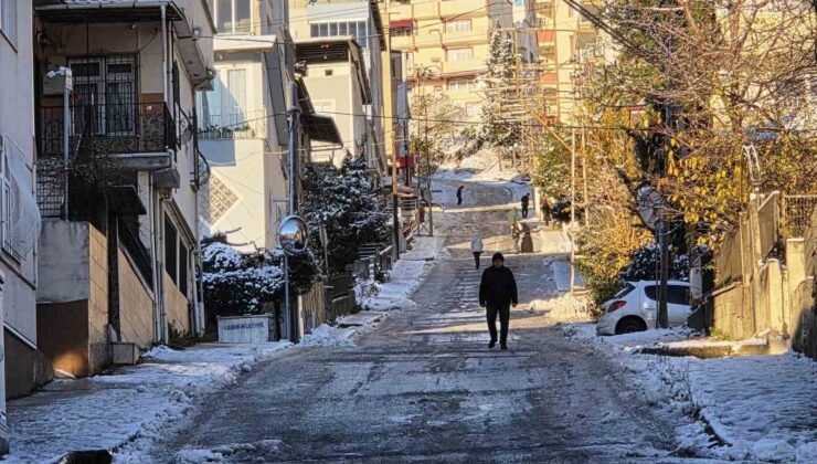 Samsun buz kesti