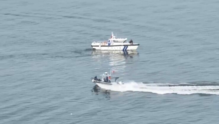 Samsun’da havadan ve denizden kaçak avcılık denetimi