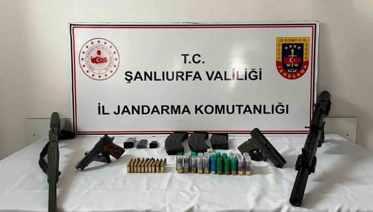 Şanlıurfa’da jandarma denetimi: 7 gözaltı
