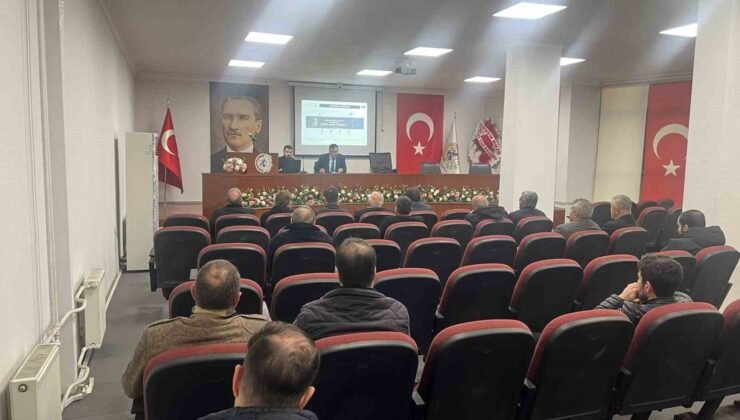 Siirt TSO’da KOSGEB Girişimci Destek Programı Toplantısı gerçekleştirildi