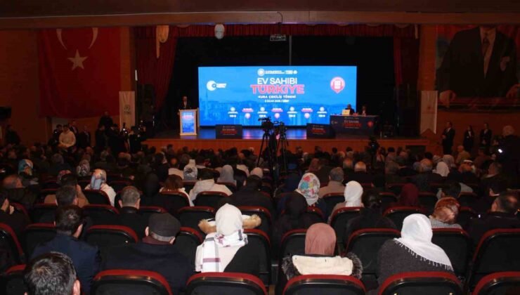 Siirt’te ‘Yüzyılın Konut Projesi’nde bin 627 konutun hak sahibi belirlendi