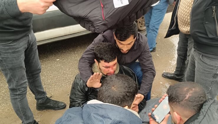 Siirt’te hafif ticari araç ile motosiklet çarpıştı: 1 yaralı